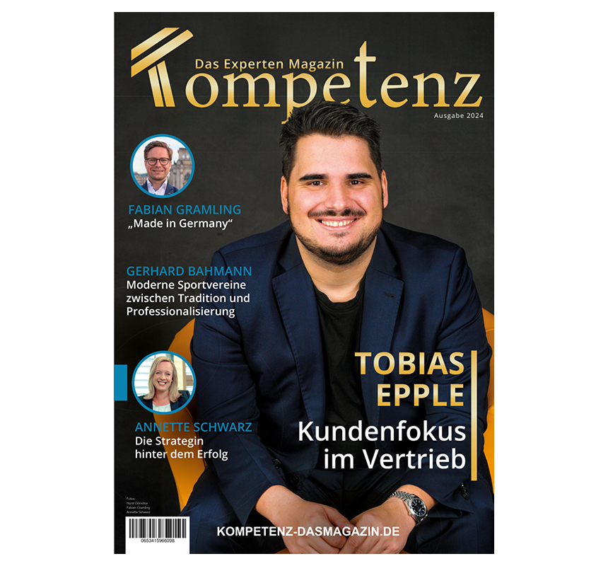 Cover der Ausgabe 2024 von Kompetenz – Das Expertenmagazin