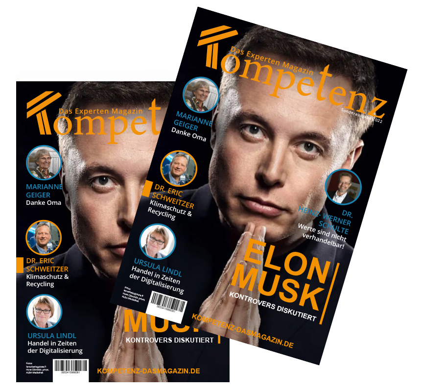 Cover der Sonderausgabe 2022 von Kompetenz – Das Experten Magazin